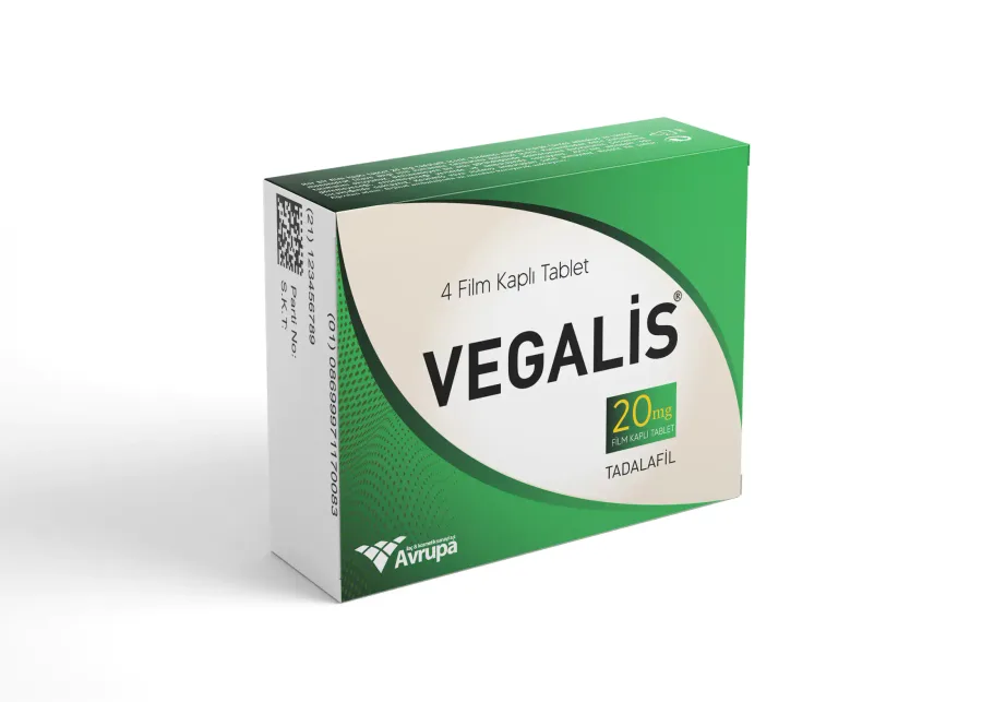 Vegalis 20 mg Film Kaplı Tablet